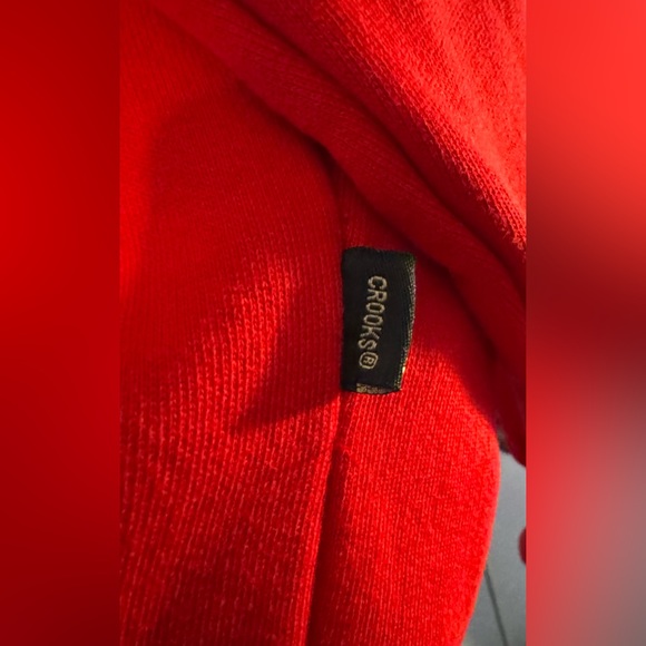 Crooks&Castles Red Hoodie - Large - Picture 6 of 9